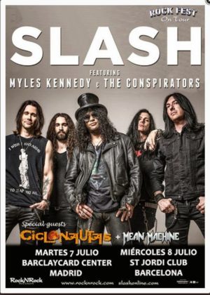 Slash visitarà Barcelona aquest estiu
