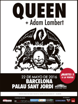Queen & Adam Lambert portaran el seu directe a Barcelona