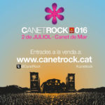 Es presenta el cartell del Canet Rock 016