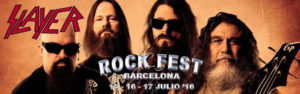 Slayer s’apunten al Rock Fest Bcn
