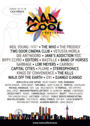 Mad Cool Festival tanca el seu espectacular cartell
