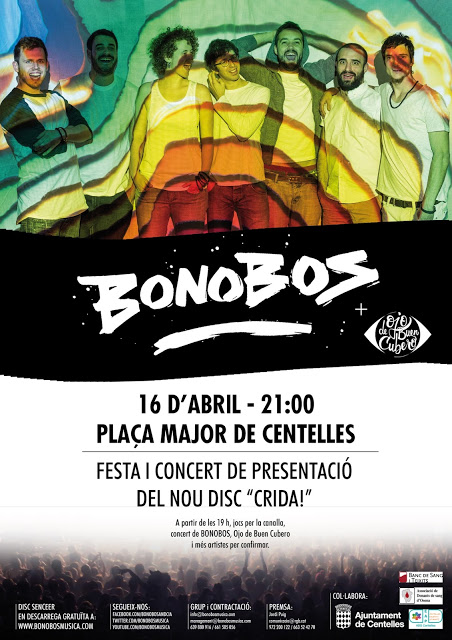 Bonobos presenten dissabte el seu disc Crida!