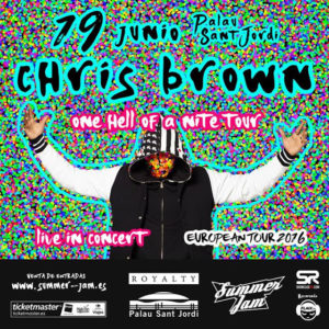 Chris Brown actuarà a Barcelona
