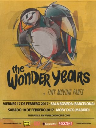 The Wonder Years actuaran a Barcelona el 17 de febrer