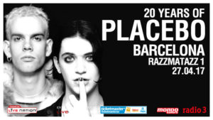 Placebo celebraran els seus 20 anys a Barcelona