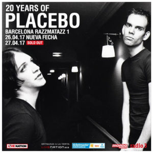 Placebo confirmen segon concert a Barcelona