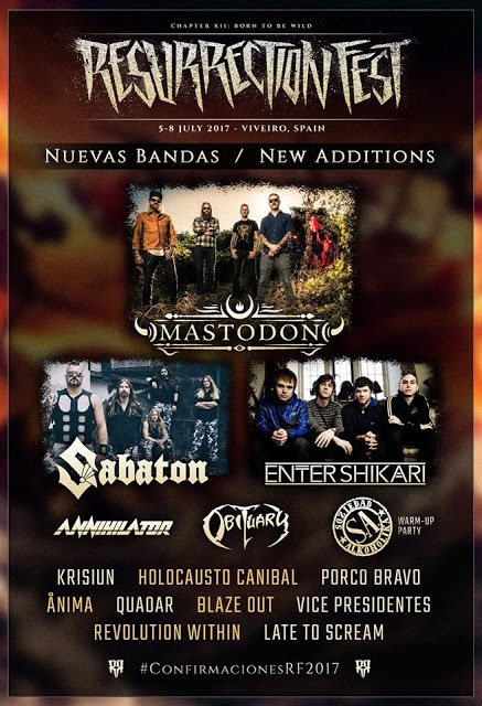 Resurrection Fest creix amb Mastodon i Enter Shikari