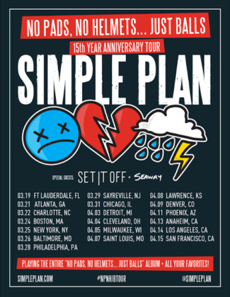 Simple Plan anuncien gira d’aniversari