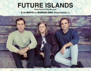Future Islands presentaran el seu nou disc a Barcelona