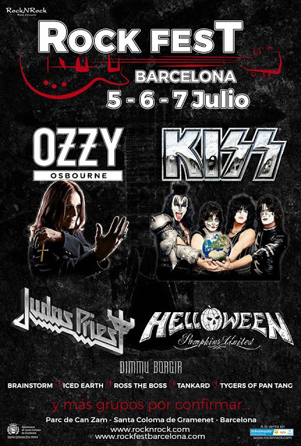 Rock Fest Bcn comptarà amb Ozzy Osbourne i Kiss