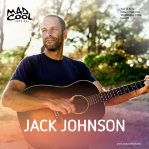 Jack Johnson també estarà al Mad Cool 2018