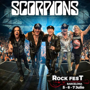 Scorpions, cap de cartell del Rock Fest Bcn