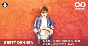 Brett Dennen presentarà el seu nou disc el 2 d’abril a Barcelona