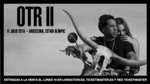 La gira de Beyoncé i Jay-Z passarà per Barcelona l’11 de juliol
