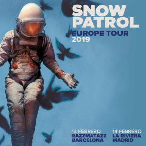 La gira europea de Snow Patrol passarà per Barcelona el 13 de febrer de 2019