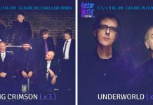 King Crimson i Underworld oferiran tres concerts cada un al Doctor Music Festival