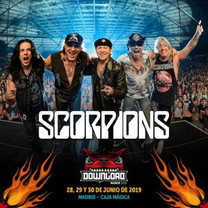 Scorpions, tercer cap de cartell del Download Festival Madrid
