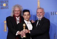 “Bohemian Rhapsody” i Lady Gaga triomfen als Globus d’Or