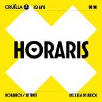 Horaris del Festival Cruïlla 2019