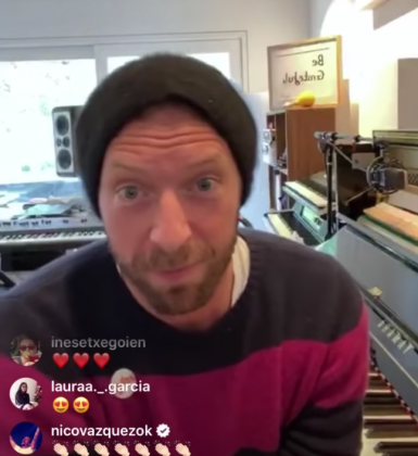 Chris Martin ofereix un concert en streaming per recaptar fons pel coronavirus
