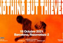 Nothing But Thieves actuaran a Barcelona l’octubre de 2021
