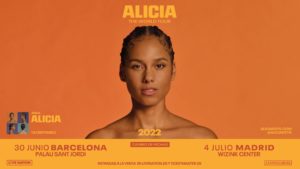 Alicia Keys ajorna de nou el concert de Barcelona al 2022
