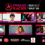 Miki Núñez, Suu, Stay Homas o Buhos entre els guanyadors dels Premis RAC105