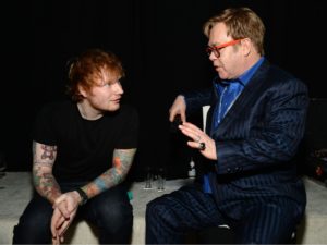 Ed Sheeran prepara una nadala amb Elton John