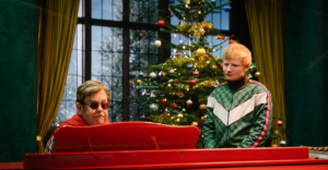 Elton John i Ed Sheeran presenten ‘Merry Christmas’