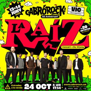 Cabró Rock anuncia La Raíz com a primer cap de cartell per a la seva 5a edició