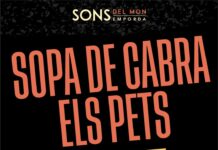 Els Pets i Sopa de Cabra s’ajuntaran de nou el 2 d’agost al Sons del Món
