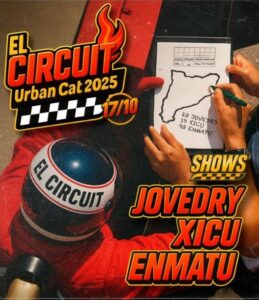 Jovedry, Xicu i Enmatu formen el cartell d’El Circuit Urban Cat 2025